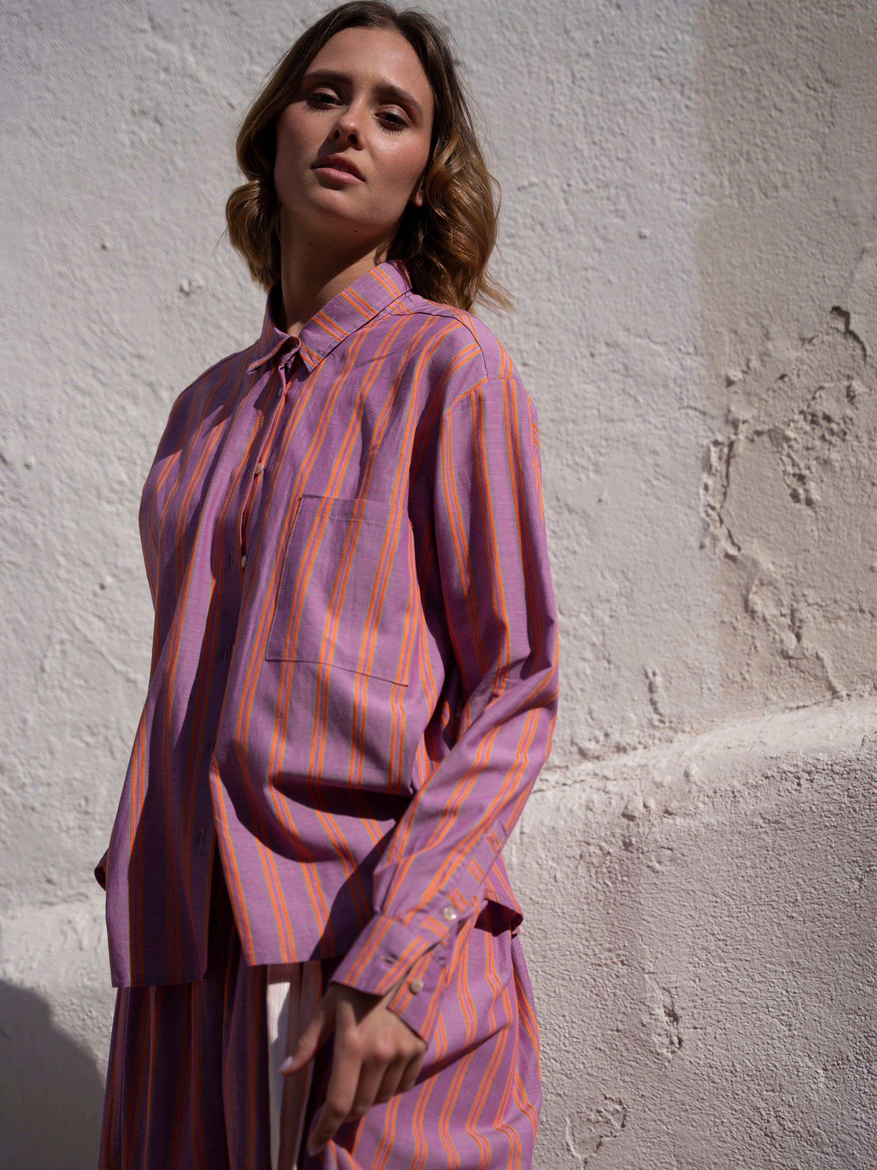 Chemise rose Near The Sun vêtement pour femme anti-UV UPF 15