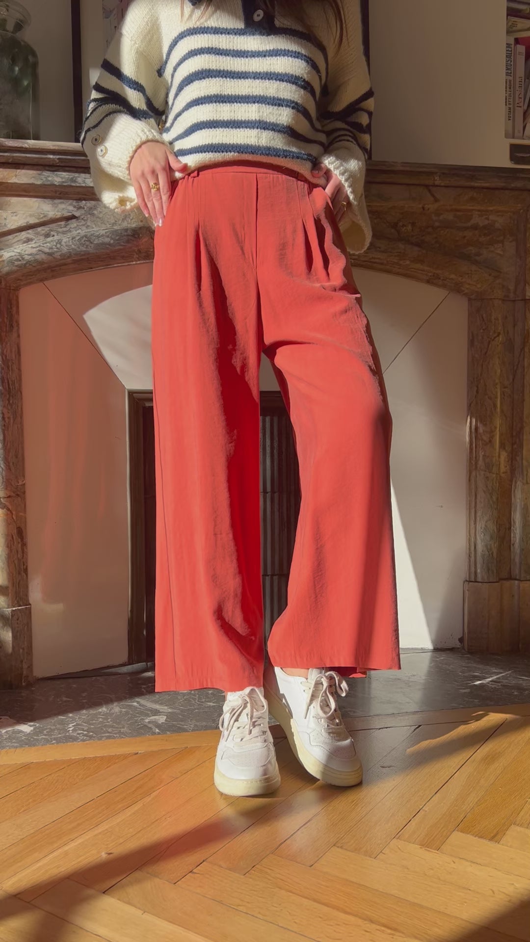 Pantalon Julio orange