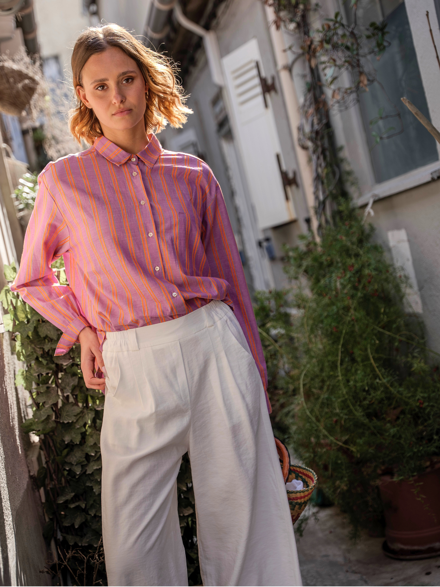 Chemise rose Near The Sun vêtement pour femme anti-UV UPF 15